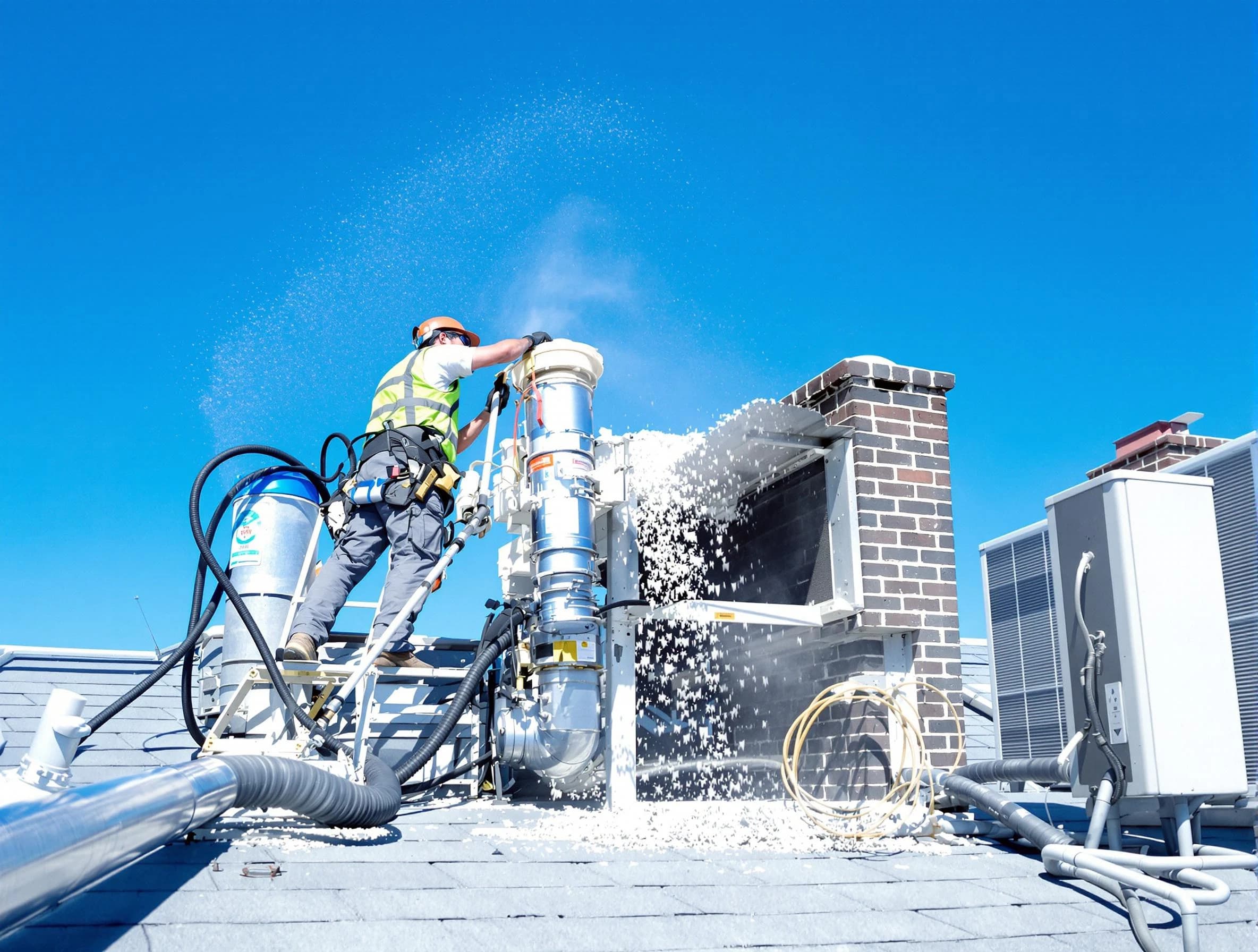 Expert roof dryer vent cleaning by Arlington Dryer Vent Cleaning in Arlington