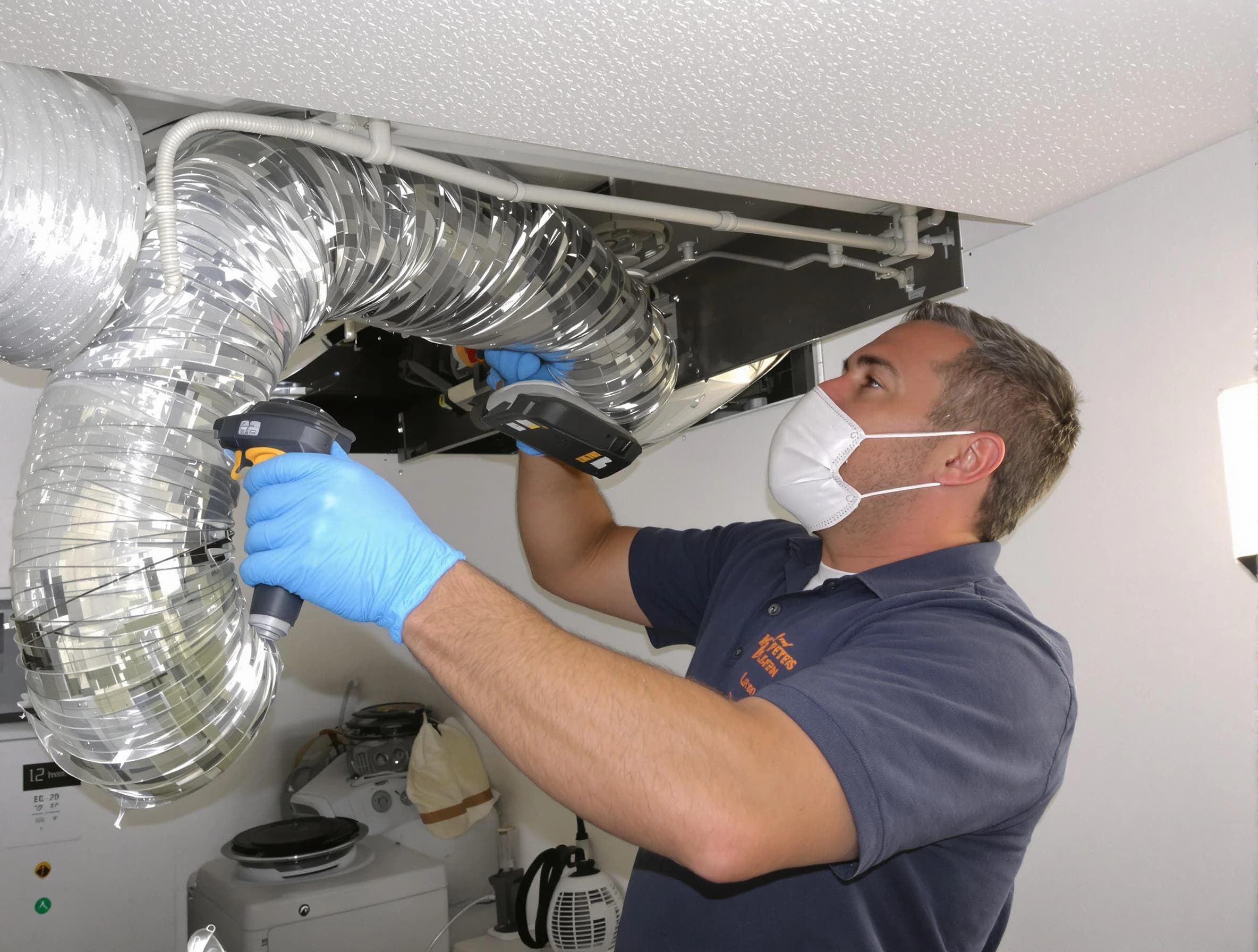 Arlington Dryer Vent Cleaning professional performing thorough residential dryer vent cleaning in Arlington