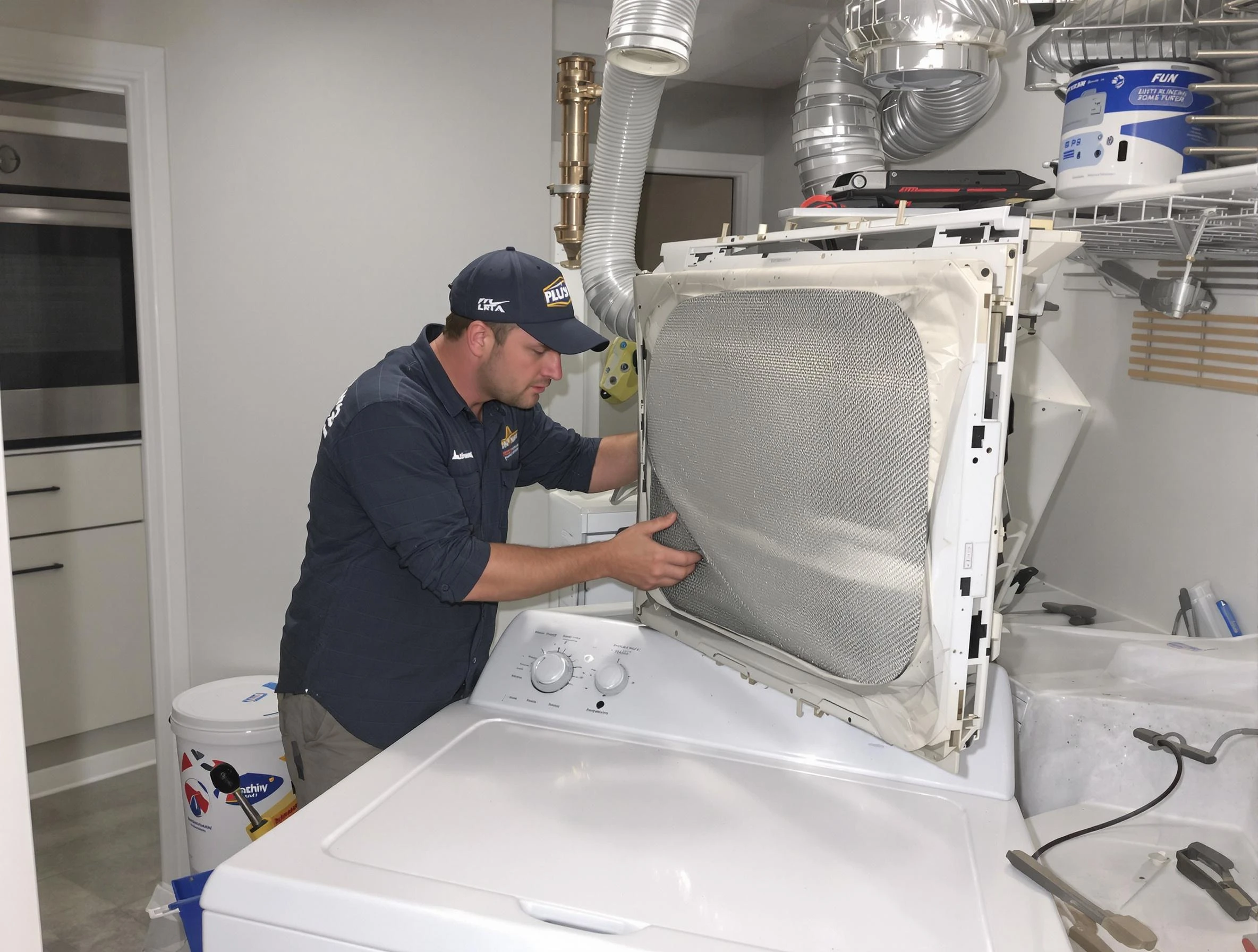Expert vent cover replacement by Arlington Dryer Vent Cleaning in Arlington
