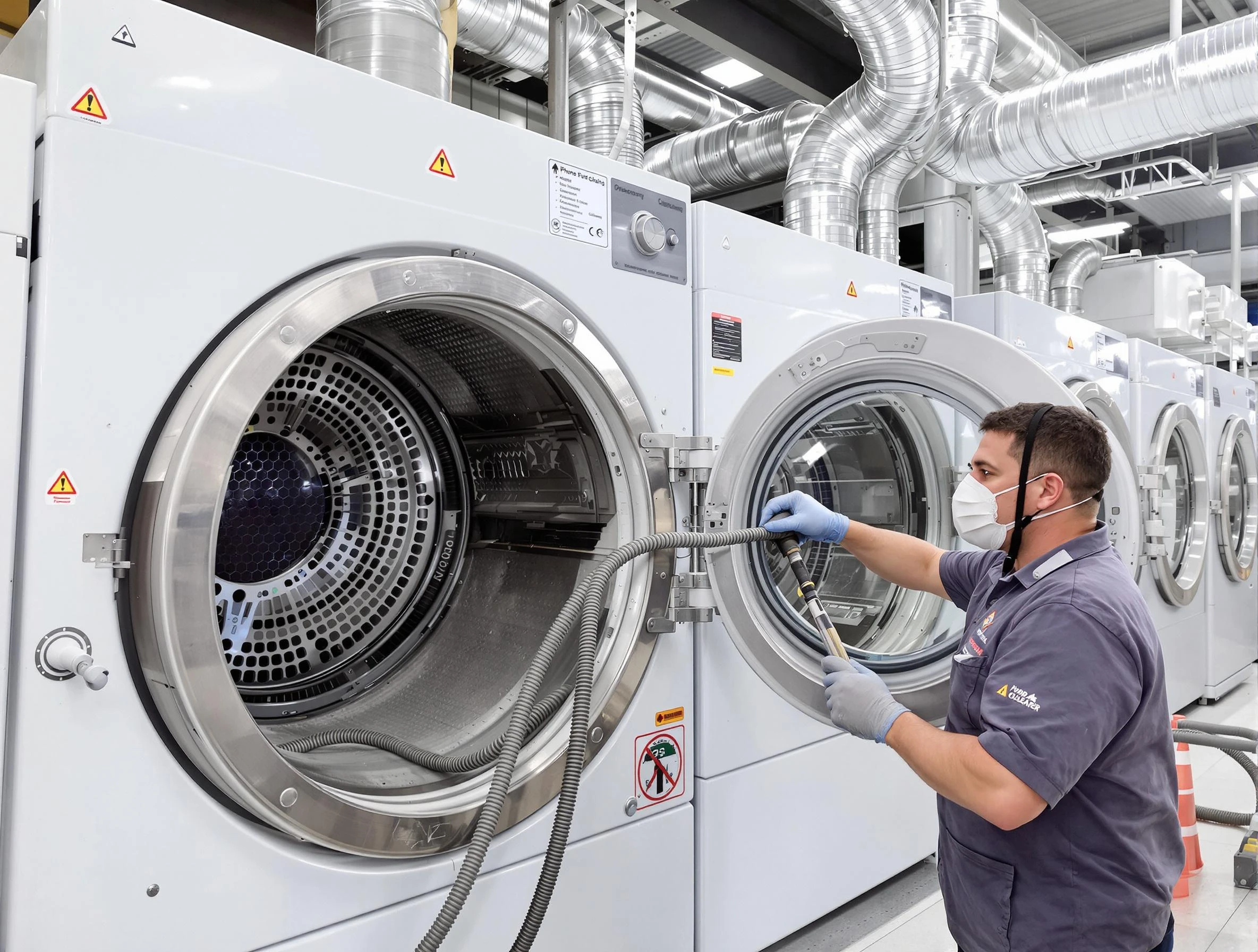 Industrial-grade dryer vent cleaning by Arlington Dryer Vent Cleaning in Arlington